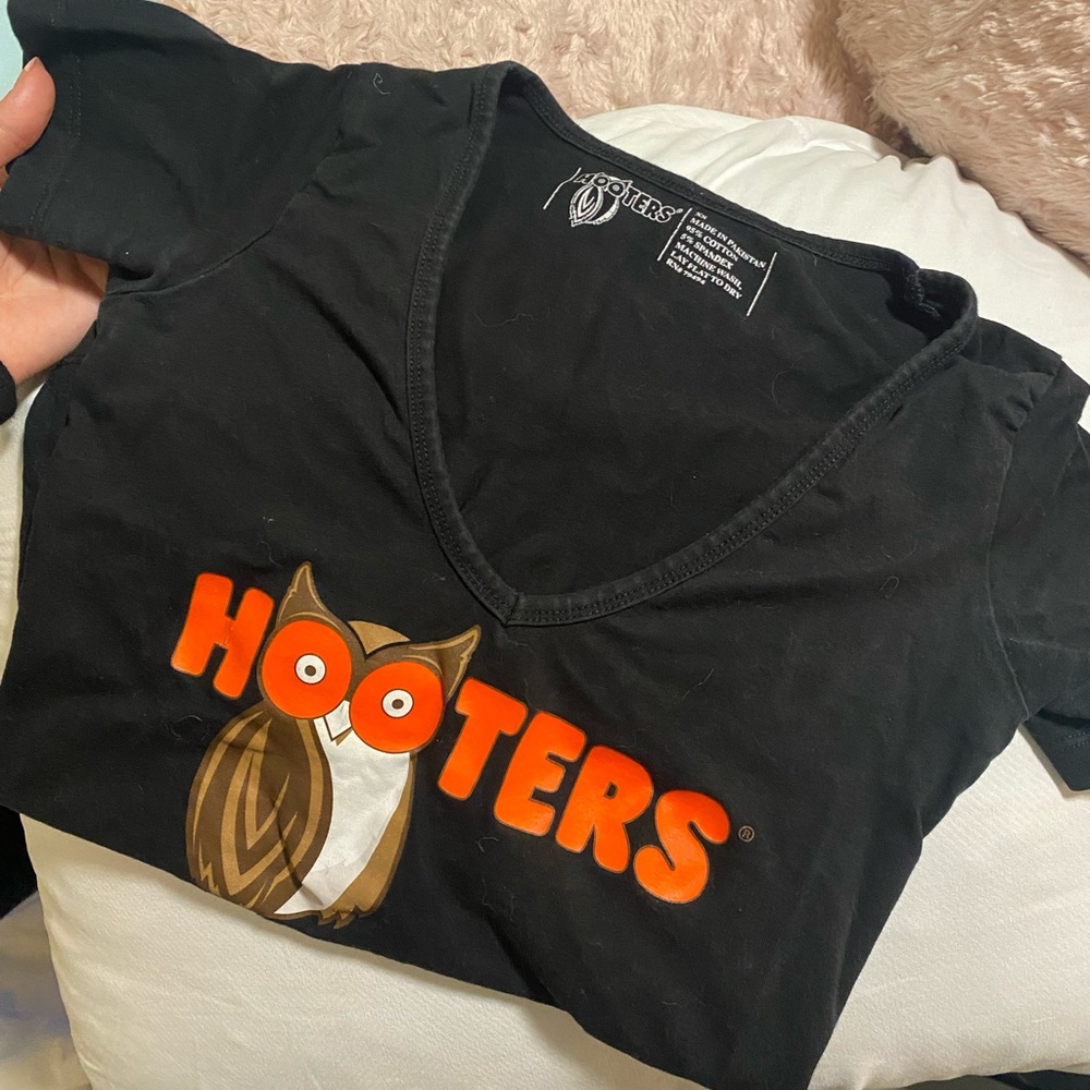 Black Hooters Top
